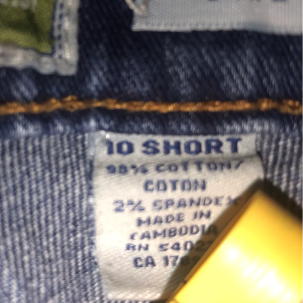 OLD NAVY JEANS SIZE 10 Classic Straight Leg Blue Jeans Boot cut flare - Picture 8 of 12